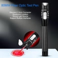 thumbnail image 2 of ZOUSSIQI Fiber Visual Fault Locator, 80MW 80KM VFL Fiber Optic Cable Tester Meter Fiber Red Light Pen, Fiber Optic Tools Source Tester Kit, Fiber Network Cable Test Kit for LC FC SC ST CA919-94393, 2 of 9