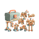 thumbnail image 1 of 147pcs Juguetes  Lab.G Caja De Herramientas NARANJA VERDE, 1 of 4