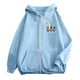 thumbnail image 5 of WILLBEST Sudadera Deportiva para Mujer Ladies' Christmas Printed Zipper Long Sleeved Pocket Adjuststring Casual Hooded Sweatshirt 1765 Mediana, 5 of 8