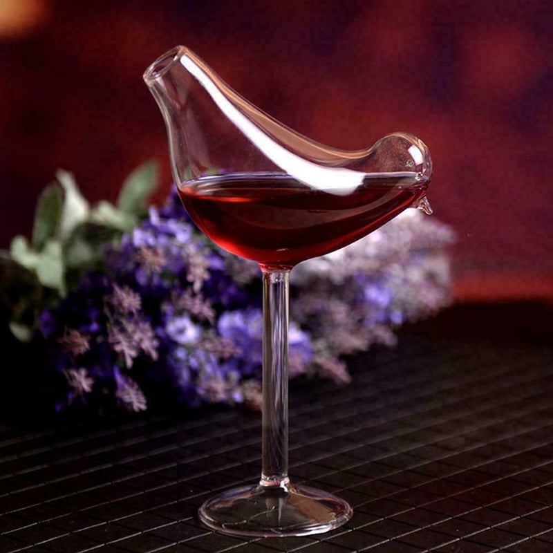 Bird Shaped Glass Wine Cup Whiskey Glasses Drinking Cute T1Y5 2 Cocktail K2Z5 