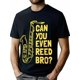 thumbnail image 1 of Men's Cotton Saxophone Print T-Shirt, 100% Cotton Crew Neck Casual Tee, Medium Stretch Knit Fabric, Loose Fit All-Season Top with Graphic Design, 1 of 7