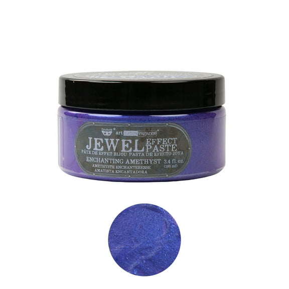 Prima Marketing Inc Art Extravagance - Jewel Texture Paste - Enchanting Amethyst - 1 Jar, 3.4 Fl Oz 100 Ml Upc 655350969028