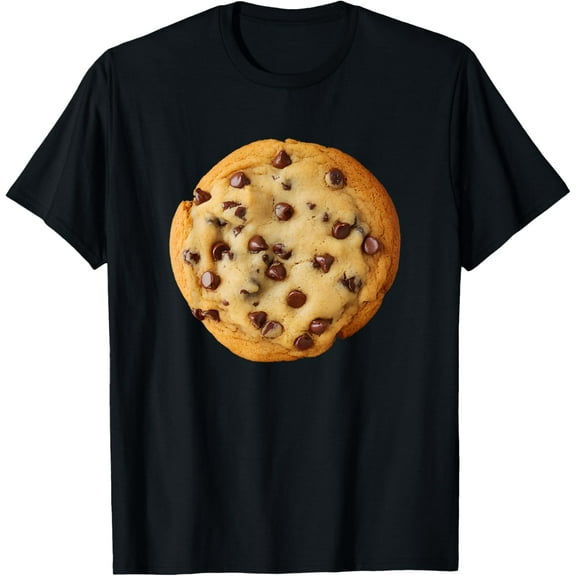 Chocolate Chip Cookie shirt for Boys Girls T-ShirtMen's and women's short-sleeved pure cotton shirts