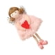 thumbnail image 4 of 1 colgante de ángel de peluche creativo con forma de corazón para decoración., 4 of 8