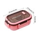 thumbnail image 3 of Fiambrera portátil 1200ml | Plástico para recipientes de comida Bento | Partición de 2 compartimentos | Diseño de hebilla de cerradura a prueba de fugas | Incluye cubiertos | Almacenamiento ligero, 3 of 6