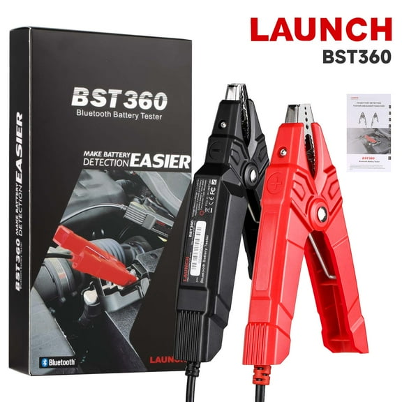 Launch BST360 Battery Tester, BST360 Bluetooth Car Battery Tester, Load Tester Charging Cranking System