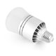 thumbnail image 5 of 85~265V 12W Control de luz Encendido/apagado automático Bombilla LED E27 Base de aluminio Blanco cálido, 5 of 8