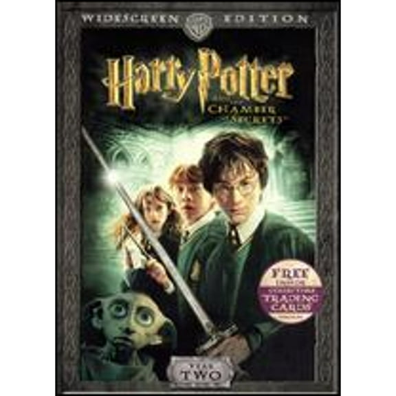 Pre-Owned Harry Potter and the Chamber of Secrets [WS] [With Collector's Trading Cards] (DVD 0085391173649) directed by Chris Columbus
