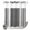 Black, White, Gray, variant on No Hook Shower Curtain, Vintage Pink Striped Shower Curtains for Bathroom with See Through Top Window, Farmhouse Modern Stripes Boho Waterproof & Washable Bath Curtain Extra Long 72"x96"