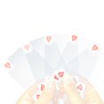 thumbnail image 2 of HLONK Cartes de Poker Transparentes et Étanches - Deck Transparent, 2 of 10