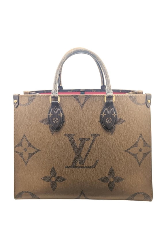 Pre-Owned LOUIS VUITTON On the Go MM Giant Monogram Reverse M45321 Tote Bag, Handbag, Shoulder...