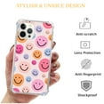 thumbnail image 2 of Smile Faces Case for iPhone 14 Pro Max,Aesthetic Art Design TPU Bumper Cover Case, 2 of 4