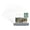 Off White Pebble, variant on Oyster Shell White Picture Frame Mat for 15x15 Frames - Fits 12x12 Photos - 25 Mats