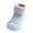 Light blue, variant on Girls Socks Slipper Soft Baby Boys Rubber Shoes Sole Solid Toddler Kids Knit Stocking Warm Baby Care Sizes 4.5 Toddler 3-6 Months
