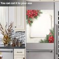 thumbnail image 6 of IAUYY Magnetic decorative sticker - 23x26 Inch PVC Refrigerator Decorative Cover, Removable DIY Art for Kitchen Appliances Pine Branches, 6 of 6