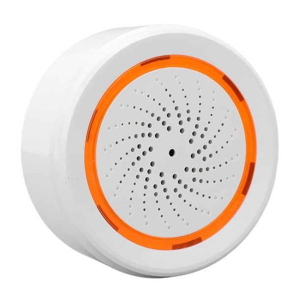 Alarma interior inteligente NikouMX Sonido y luz inteligentes Alarma de sirena inteligente Control remoto