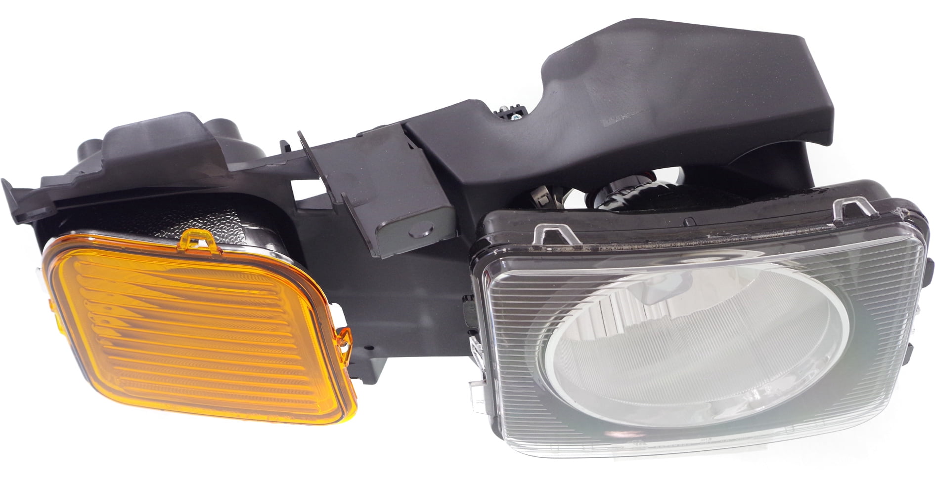 Headlight Compatible With 2006-2010 Hummer H3 2009-2010 H3T Right Passenger Halogen With bulb(s)