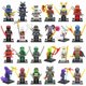 thumbnail image 1 of Juguete de Bloques Ninja Místico 24 Piezas, Minifiguras de Plástico ABS para Construcción y Juego Creativo, 1 of 10