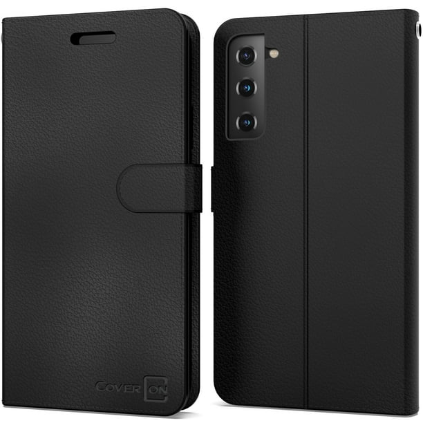 Coveron For Samsung Galaxy S21 5g Wallet Case Rfid Blocking Vegan Leather 6x Card Slot Holder Cover Flip Folio Phone Pouch Black Walmart Com Walmart Com Coveron For Samsung Galaxy S21 5g Wallet Case Rfid Blocking Vegan Leather 6x Card Slot Holder Cover Flip Folio Phone Pouch Black Walmart Com Walmart Com