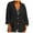 Black, variant on AOOCHASLIY Women Coat Clothes Women's Solid Color Station Hot Selling Suit Cotton Style Casual Coat