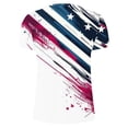 thumbnail image 5 of cllios 4th of July Shirts Men Patriotic Red White and Blue Graphic Tees Big and Tall Slim-fit Crewneck Top Fitness Gym Short Sleeve T Shirt, 5 of 5
