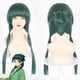 thumbnail image 4 of Peluca de disfraz de cosplay de Maomao Anime The Apothecary Diaries Top verde Falda morada Uniforme Kusuriya No Hitorigoto Halloween Mujeres, 4 of 4