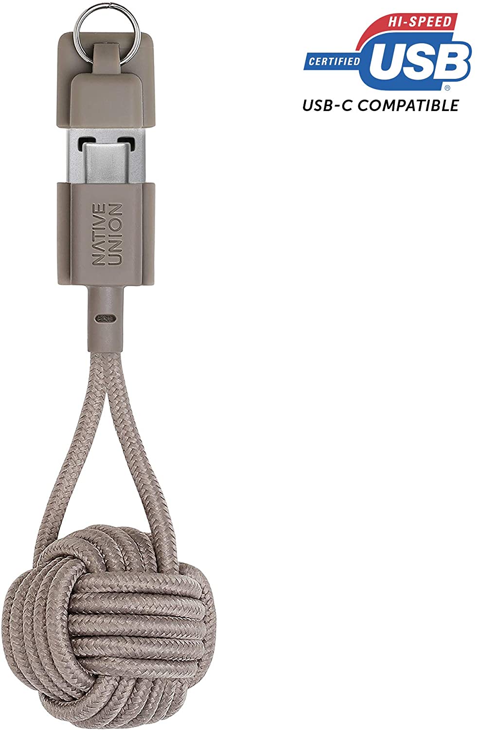 Native Union Key Cable USBC to USBA UltraStrong Charging Cable