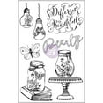 thumbnail image 2 of Salvage District Cling Rubber Stamps, 4"x6", Beauty, 2 of 2