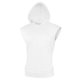 thumbnail image 1 of Lars Amadeus Camisetas sin mangas para hombre con capucha Gym Athletic Muscle Tee Shirts Sudadera con capucha sin mangas Blanco brillante M, 1 of 5