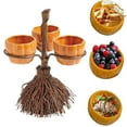 thumbnail image 2 of Halloween Home Decoration Unique Snack Bowl Pumpkin Divider Ornament for Festive Events Stylish Desktop Accessory, 2 of 5