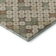 thumbnail image 3 of Addison Rugs Mayfield Premium Machine Washable Transitional Geometric Beige Round Rug, 8' x 8', 3 of 6