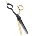 thumbnail image 3 of Tijeras Para El Cabello, Tijeras De Corte De Cabello Flexibles Y Afiladas De Acero Inoxidable Portátiles Compactas Para Viajes En El Hogar Para Peluquería Para Peluquerías Para EOTVIA No, 3 of 7