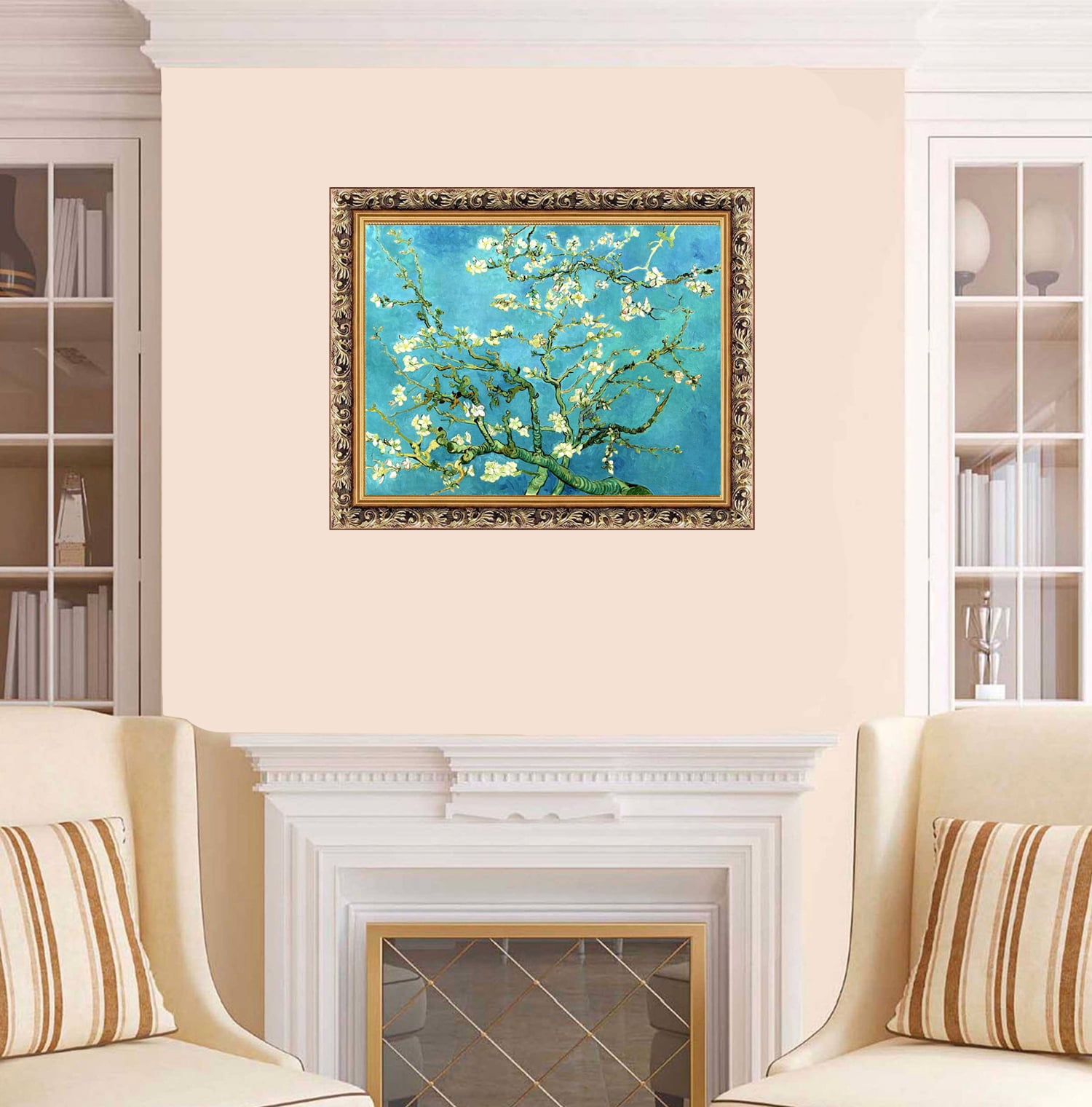 3-Pack 5D Diamond Painting Kits Full Drill Famous Paintings Art Wall Decor DIY(The Last Supper 16x32in; The Starry Night 12x16in; Almond Blossom 12x16in)#4