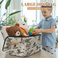 thumbnail image 4 of ADECORIVY Wild Duck Camouflage Storage Bin with Lid, Decorative Storage Boxes Cube for Shelves, Foldable Storage Baskets Closet Clothes Organizer with Handles, 4 of 8