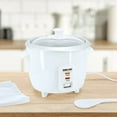 thumbnail image 5 of Better Chef 3 Cup Automatic Rice Cooker in White, 5 of 5