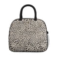 thumbnail image 2 of Womens Black and Tan Leopard Print Lunch Box for Work,Insulated Lunch Bag for Women,Loncheras Para Mujer,Leakproof Adult Lunch Bag for Work,Beach,Travel,Picnic,Camping, 2 of 7