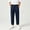 Navy, variant on DJDLJWCJ Boys Cotton School Uniform Pants 5-15 Elastic Waist Solid Color Pants Relaxed Fit Workout Pants Navy Size 7