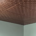 thumbnail image 5 of FASÄDE Rings Decorative Vinyl 2ft x 2ft Lay in Ceiling Panel in Antique Bronze (5 Pack), 5 of 5