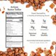 thumbnail image 2 of Gourmet Lightly Sea-Salted Almonds, 18 oz (1 Pack) – Only 3 Simple Ingredients, No Preservatives – A Premium, Salty, Crunchy, Hand Seasoned, Nutty Snack, 2 of 5
