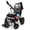 Gray, variant on Only 49 lbs Electric Wheelchair, 20" Seat Width, 330 lbs Capacity, 19 Miles Range, Electric Wheelchairs for Adults, US Based Support, Remote Controlled Wheel Chair, IQ-9000 by Majestic