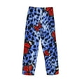 thumbnail image 5 of Junzan Men'S Pajama Pants Abstract Colorful Butterflies Sleepwear Pants Pj Bottoms Drawstring And Pockets, 5 of 9