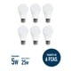 thumbnail image 2 of Foco Led Icon  G45 5w Luz Cálida Ilumina 25w Pack 6 Pz 2700 K, 2 of 6