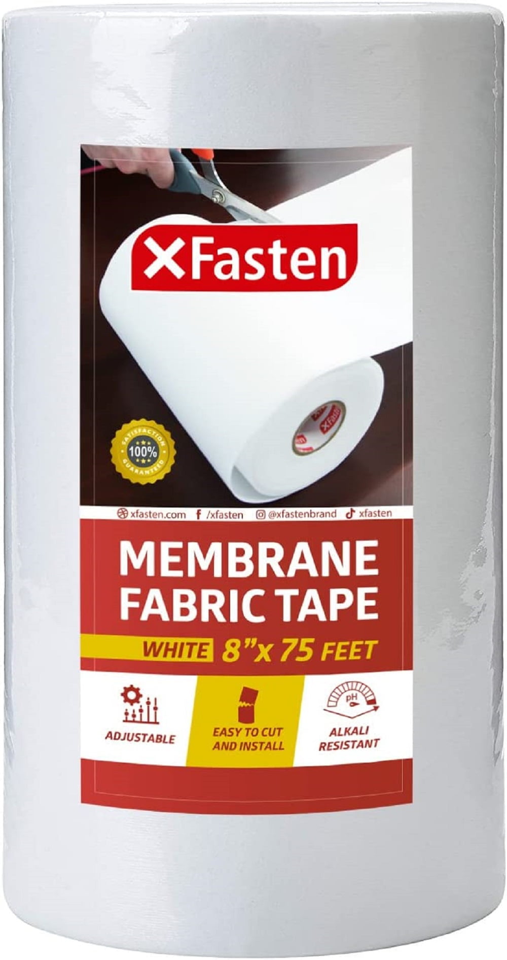XFasten Waterproofing Membrane Sheet, 8” x 75 Ft Shower Waterproofing