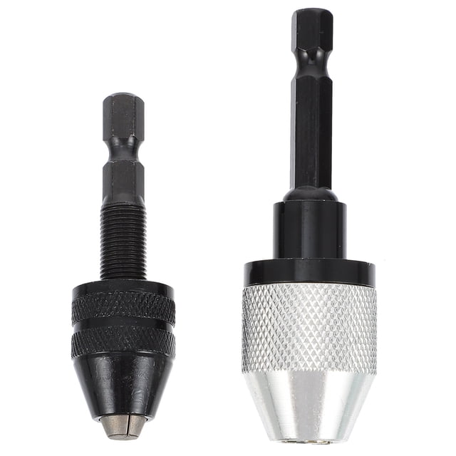2pcs taladro chuck hexs eje taladro chuck cambio rápido cambio convertidor adaptador de perforación