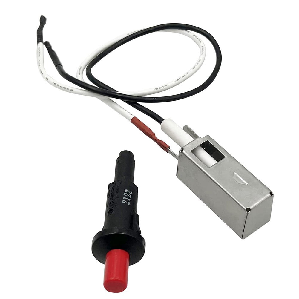 Piezo Zündset Für Weber Genesis & Spirit Grills – Ersatz Für Teilenummer 7510, Grau