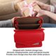 thumbnail image 4 of Cartera de Moda para Mujer, Tarjetero de Piel Sintética, Monedero Con Cremallera, Con Múltiples Ranuras para Tarjetas, Ranuras para Pilletes y Bolsillos Con Cremallera, Suave Y, 4 of 7