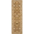 thumbnail image 4 of SAFAVIEH Chelsea Kaeden Floral Wool Runner Rug, Brown/Ivory, 2'6" x 6', 4 of 8