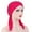 Hot Pink, variant on Stylish Women's Beaded Turban Wrap Scarf for Hair Loss and Everyday Fashion Baseball Cap Hot Pink,One Size