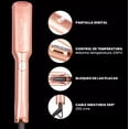 thumbnail image 3 of Plancha de cabello Timco® Profesional Titanio Gold P1100 con Keratin, 3 of 5