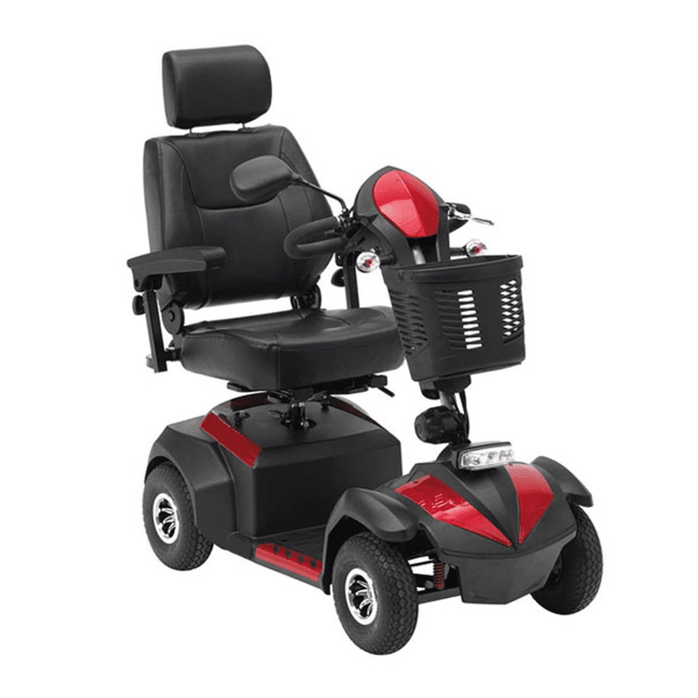 EV Rider CITYRIDER 8mph, 30Miles 3 Wheal Electric Mobility Scooter, Red